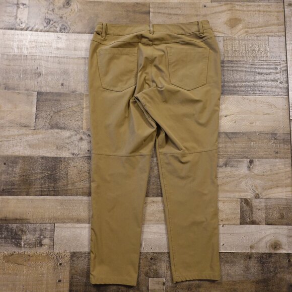 Lululemon ABC Pant Slim Men’s 33x30 Artifact Brown Stretch Tech - Picture 14 of 16